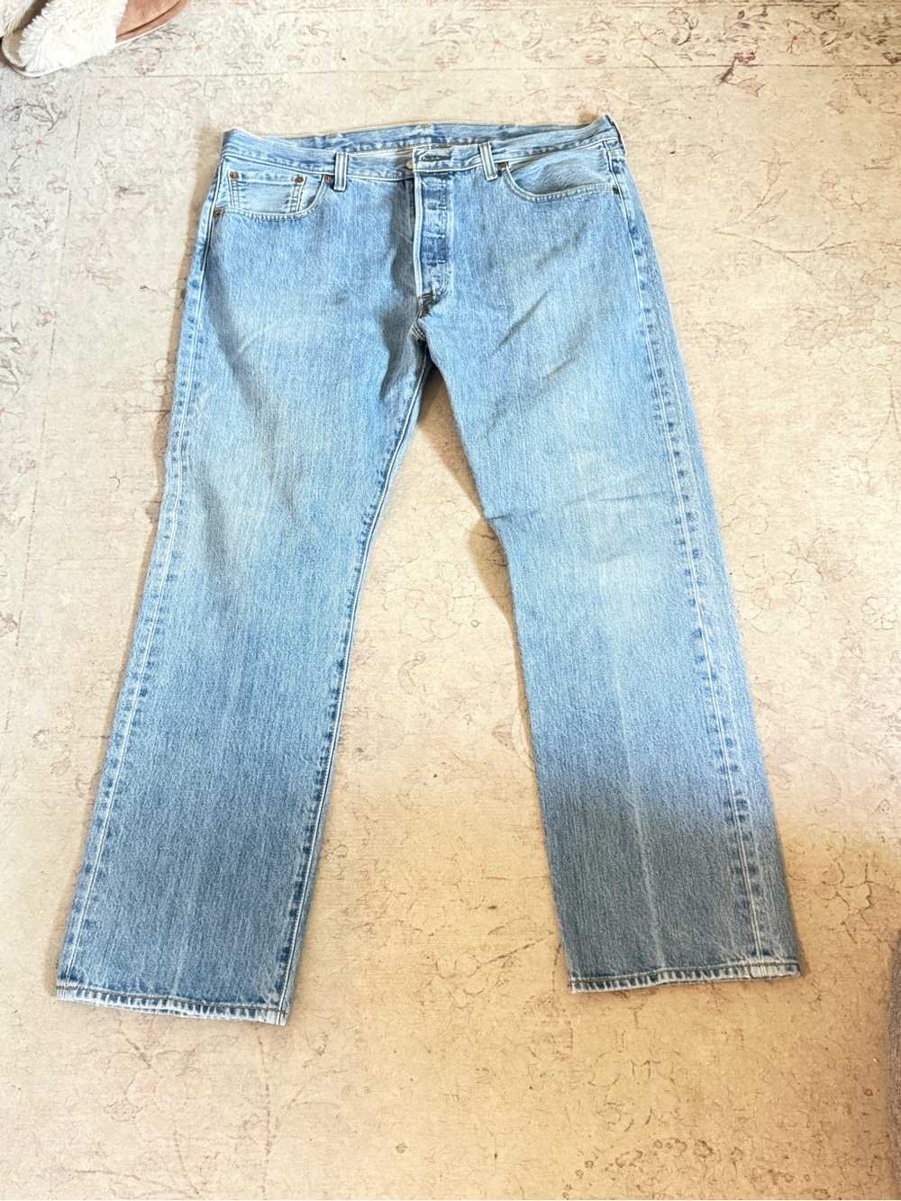 Levi's Light Blue Straight Jeans